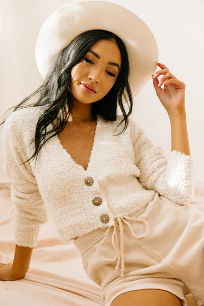 Ivy League Cropped Cardigan | Luca + Grae 