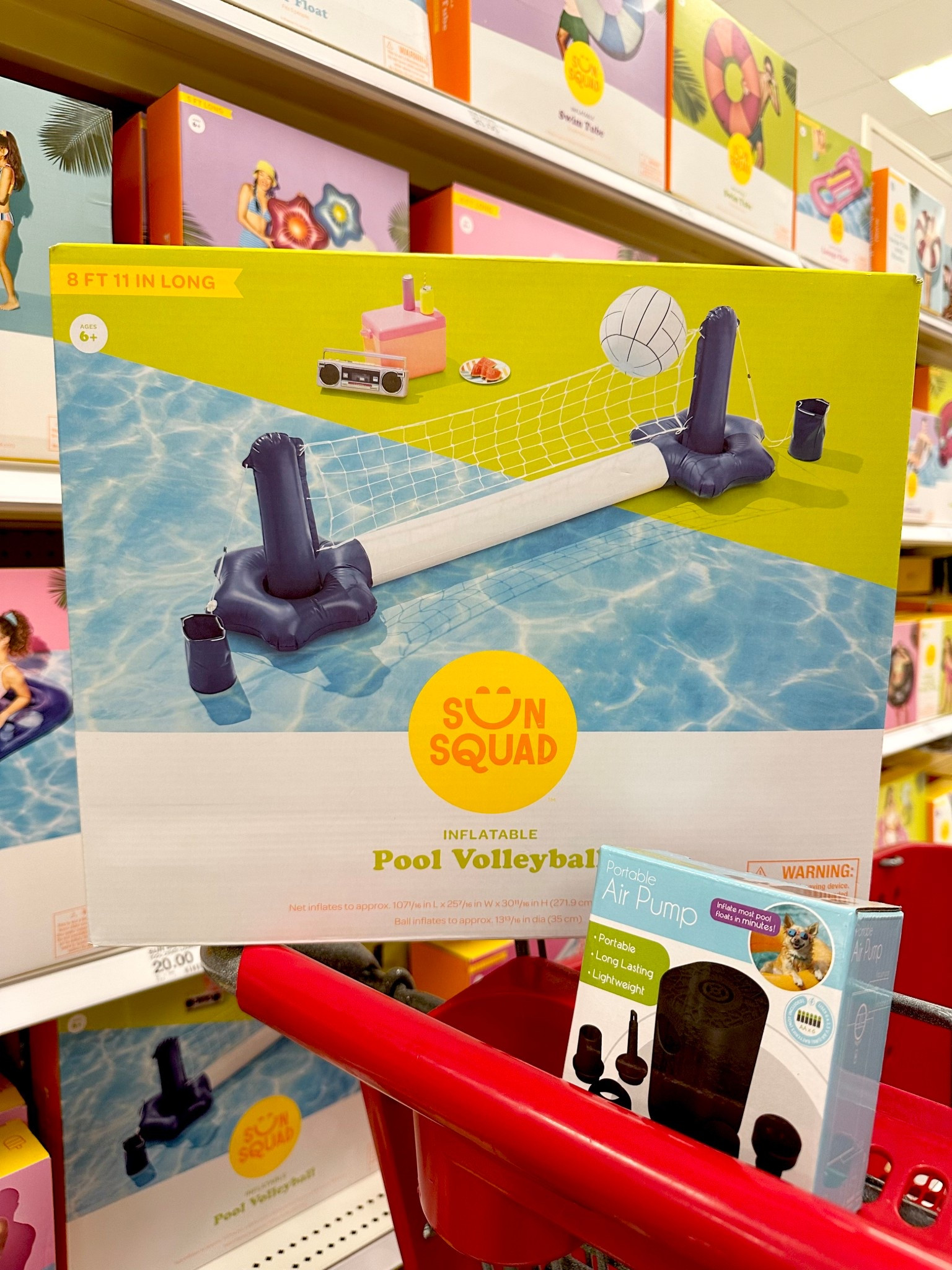 Inflatable pool volleyball 🏐 

#LTKHome #LTKKids #LTKSwim