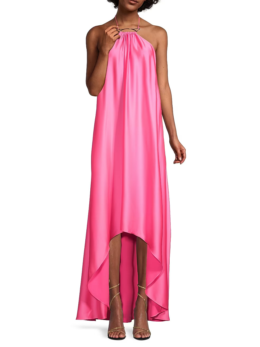 Jupiter Halter High-Low Dress | Saks Fifth Avenue