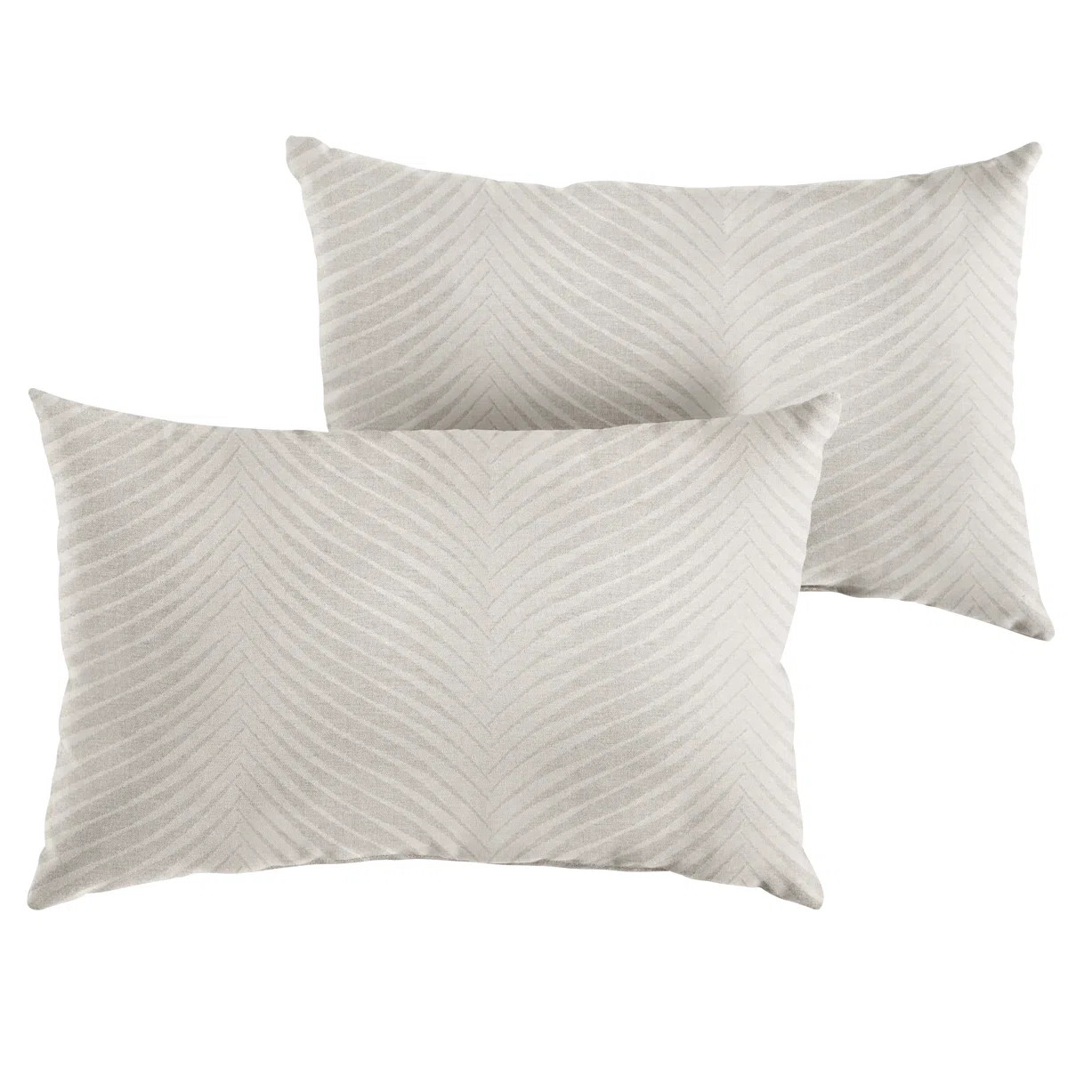New Sunbrella 2023 Striped Sunbrella® Indoor/Outdoor Throw Pillow (Set of 2) | Wayfair North America
