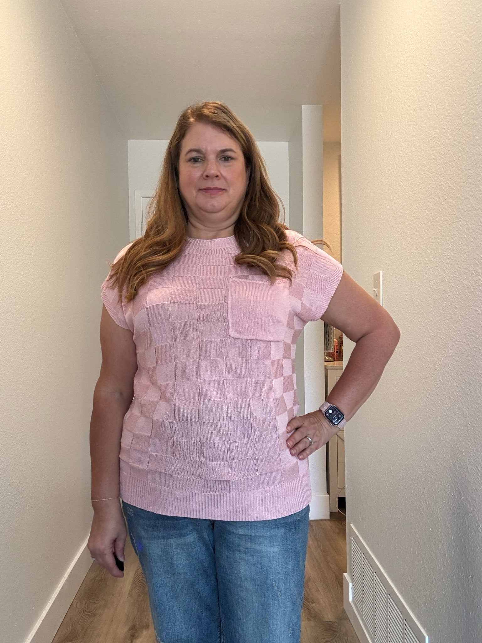 Trendy pink sweater for the spring.

#LTKSpring #LTKSeasonal #LTKStyleTip