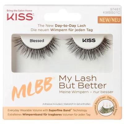 Kiss My Lash But Better Day to Day False Eyelashes - Blessed - Adhesive Included | Sephora UK
