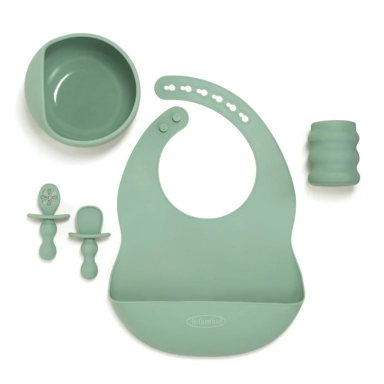 Infantino Baby Led Weaning Kit Essentials, BPA-Free & Top-Rack Dishwasher Safe for Babies 6-12 Mo... | Walmart (US)