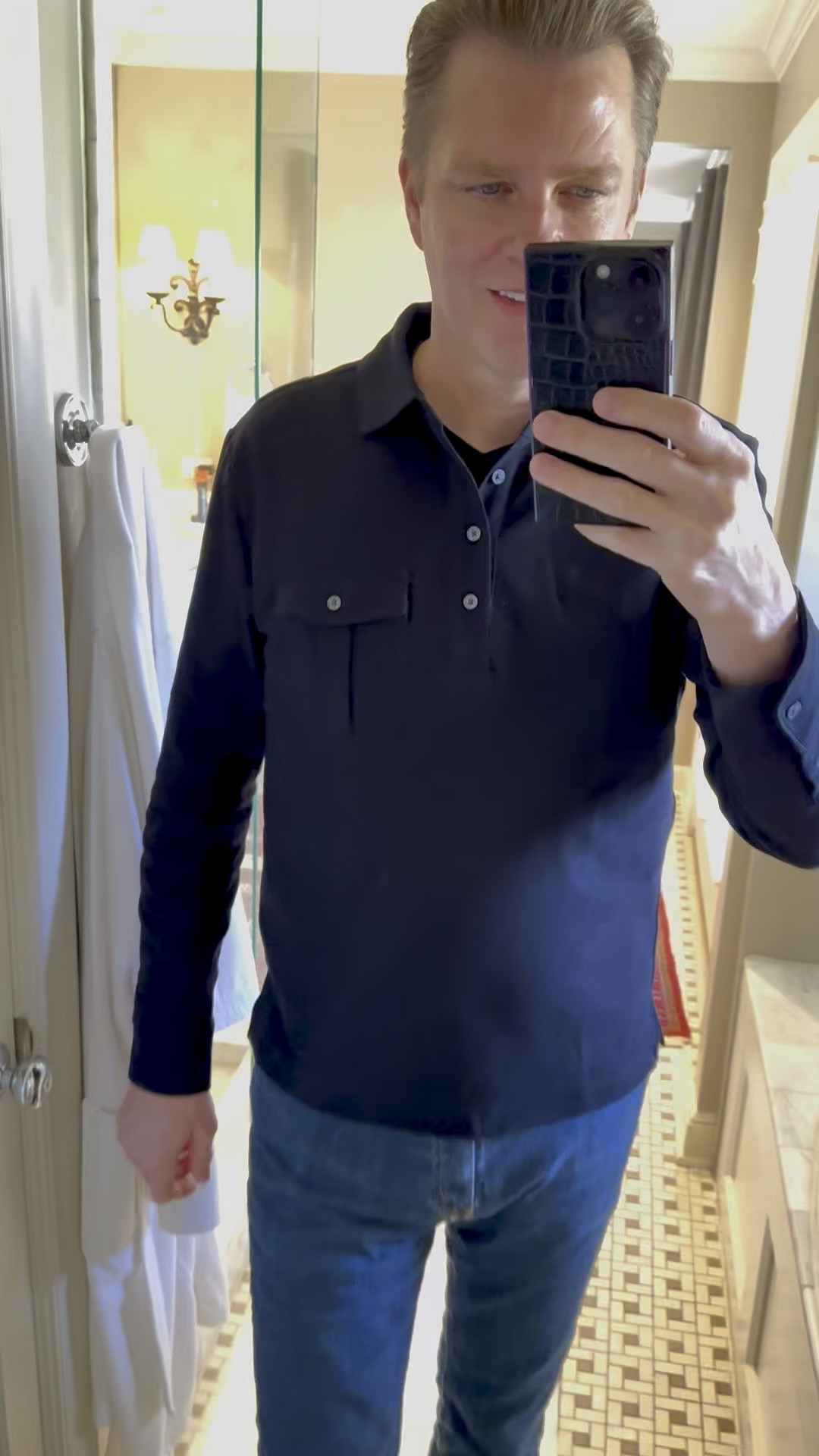 This is my new favorite shirt and it’s only $28 right now after markdowns and an additional 15% off!

#LTKMens #LTKOver40