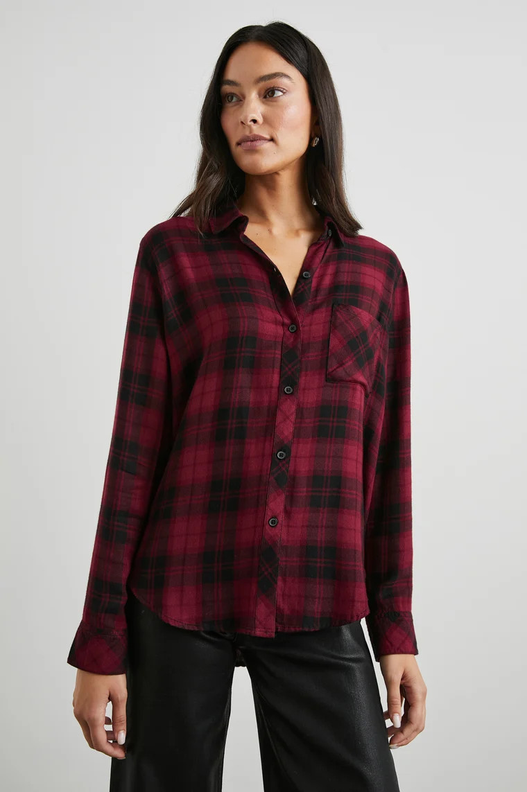 HUNTER SHIRT - COBALT CHESTNUT | Rails