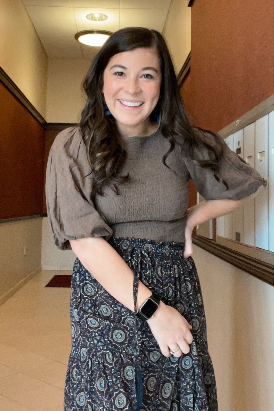 Feelin' myself today in this casual Friday semi cowgirl look (have I told you about the boots? you've gotta get these boots!). Outfit from Nuuly BUT similar vibes linked from Madewell, Free People, and Lulus. 