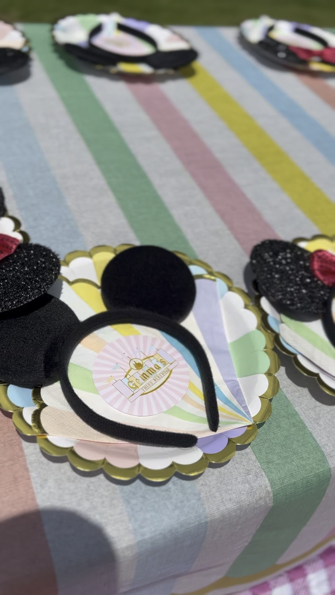 Disneyland theme kids birthday party table 

#LTKkids