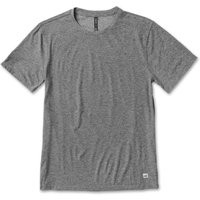 Vuori Strato Tech T-Shirt | Heather Grey | XS, Size Extra Small | Vuori Clothing (US & Canada)