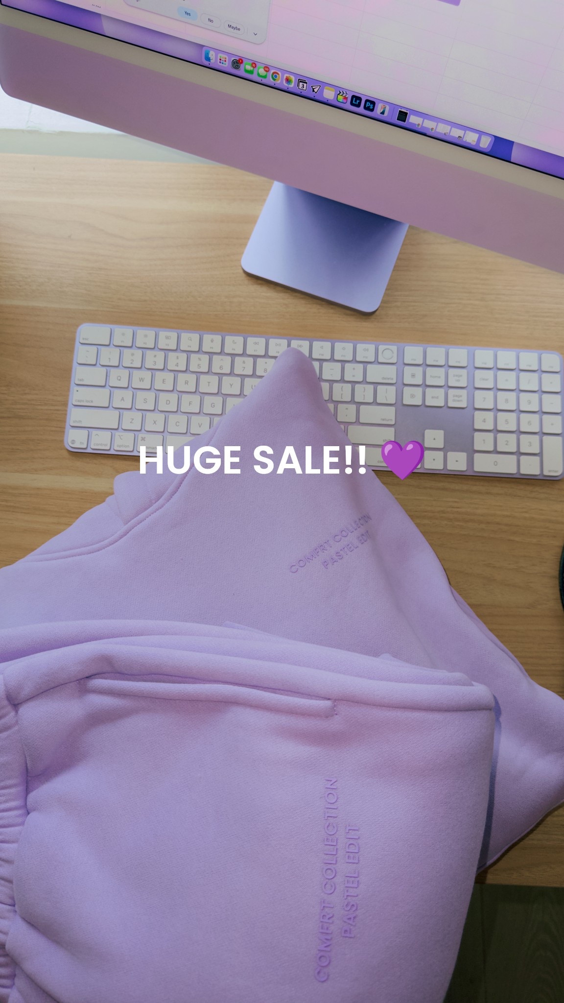 SALE ALERT!!! These Comfrt hoodies and sweatpants are on a huge sale right now! I got the color Lavender from the Pastel Edit 💜

#comfrt #loungewear 

#LTKFindsUnder100 #LTKSaleAlert