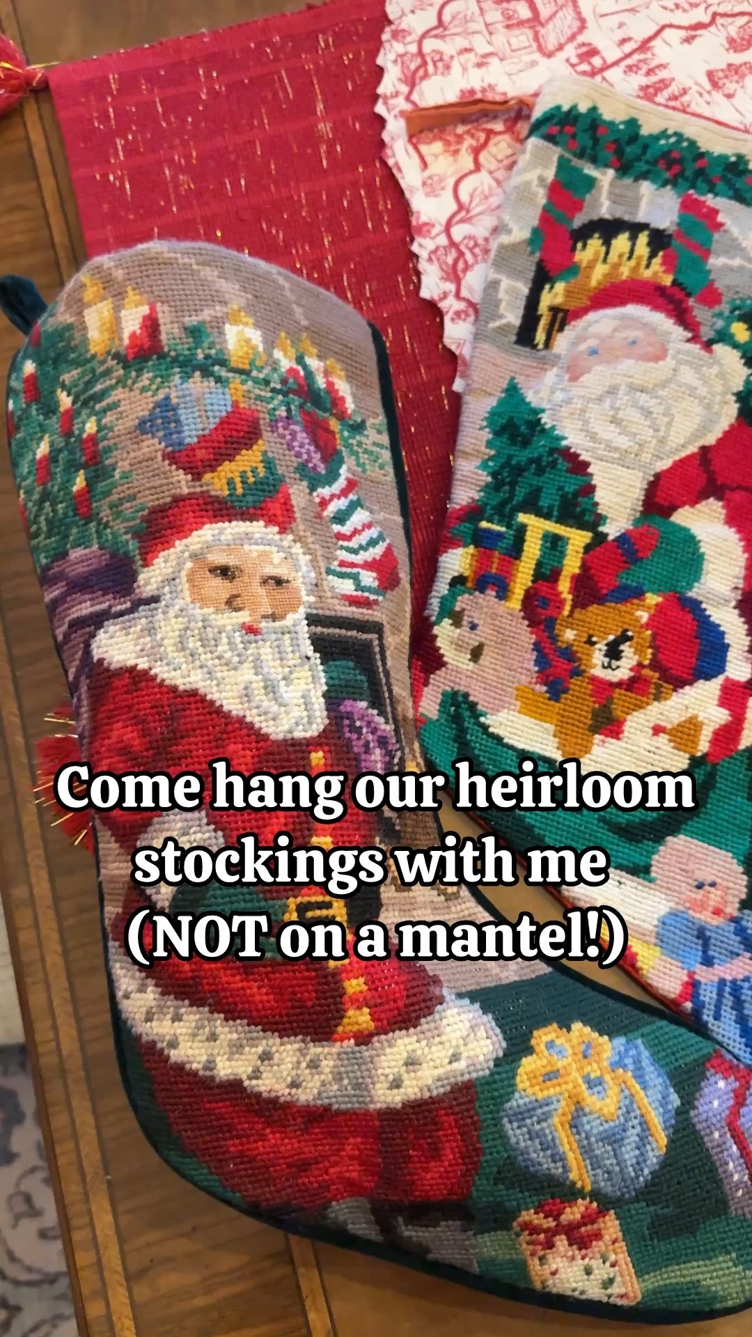 These vintage Santa stockings were the perfect addition to our Christmas decor this year to celebrate our little family being complete 🥰 linking some similar options along with these exact stockings, all under $35!

#LTKSeasonal #LTKHoliday #LTKGiftGuide