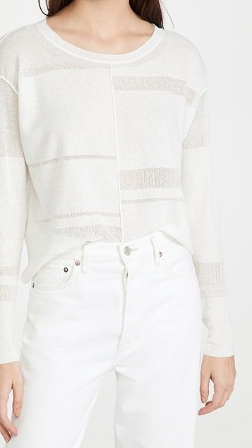 Linen Gauze Sweater | Shopbop