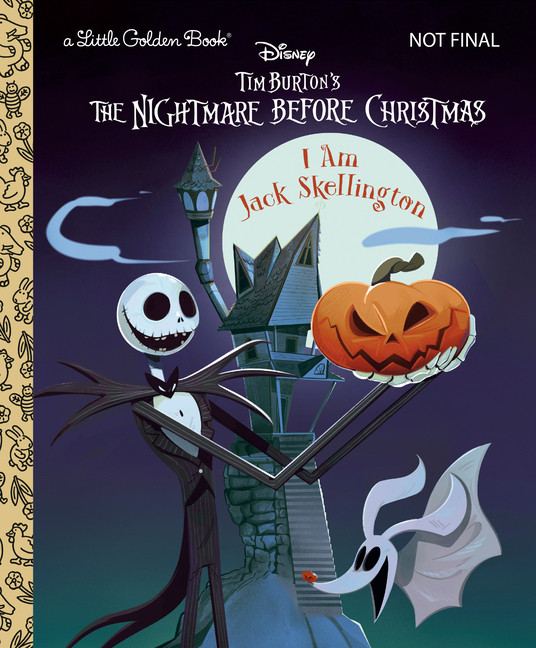 Little Golden Book: I Am Jack Skellington (Disney Tim Burton's The Nightmare Before Christmas) (H... | Walmart (US)
