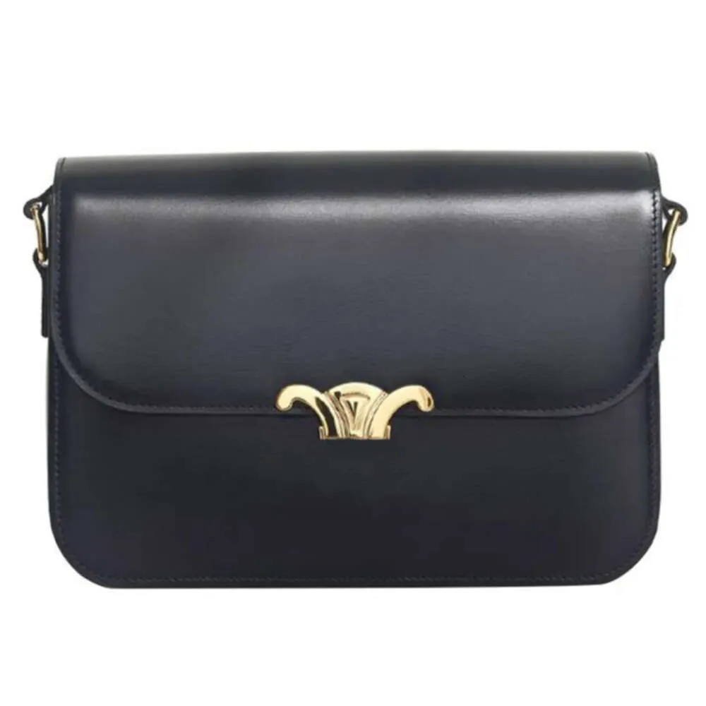triomphe fashion designer bag Women's crossbody bag Vintage Handbags Underarm real leather Should... | DHGate