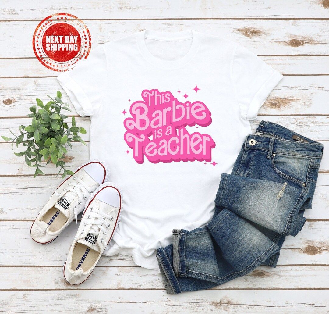 Teacher Shirt, Pink Teacher Shirt, This is A Teacher Shirt, Back to School Shirt for Teachers, Wo... | Etsy (US)