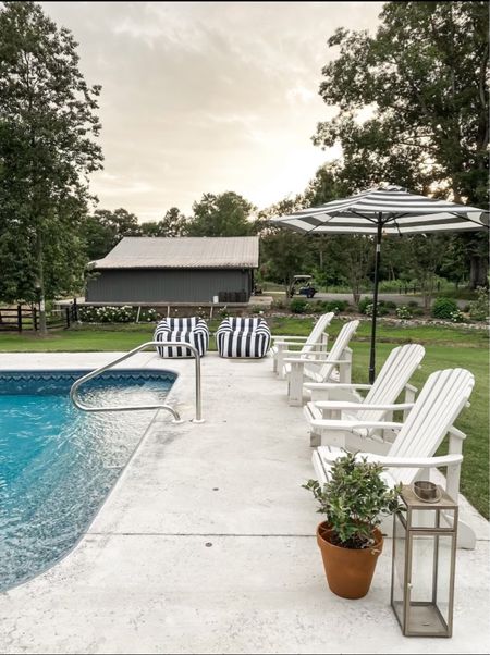 Our pool patio furniture and decor! 

#LTKstyletip #LTKhome #LTKSeasonal