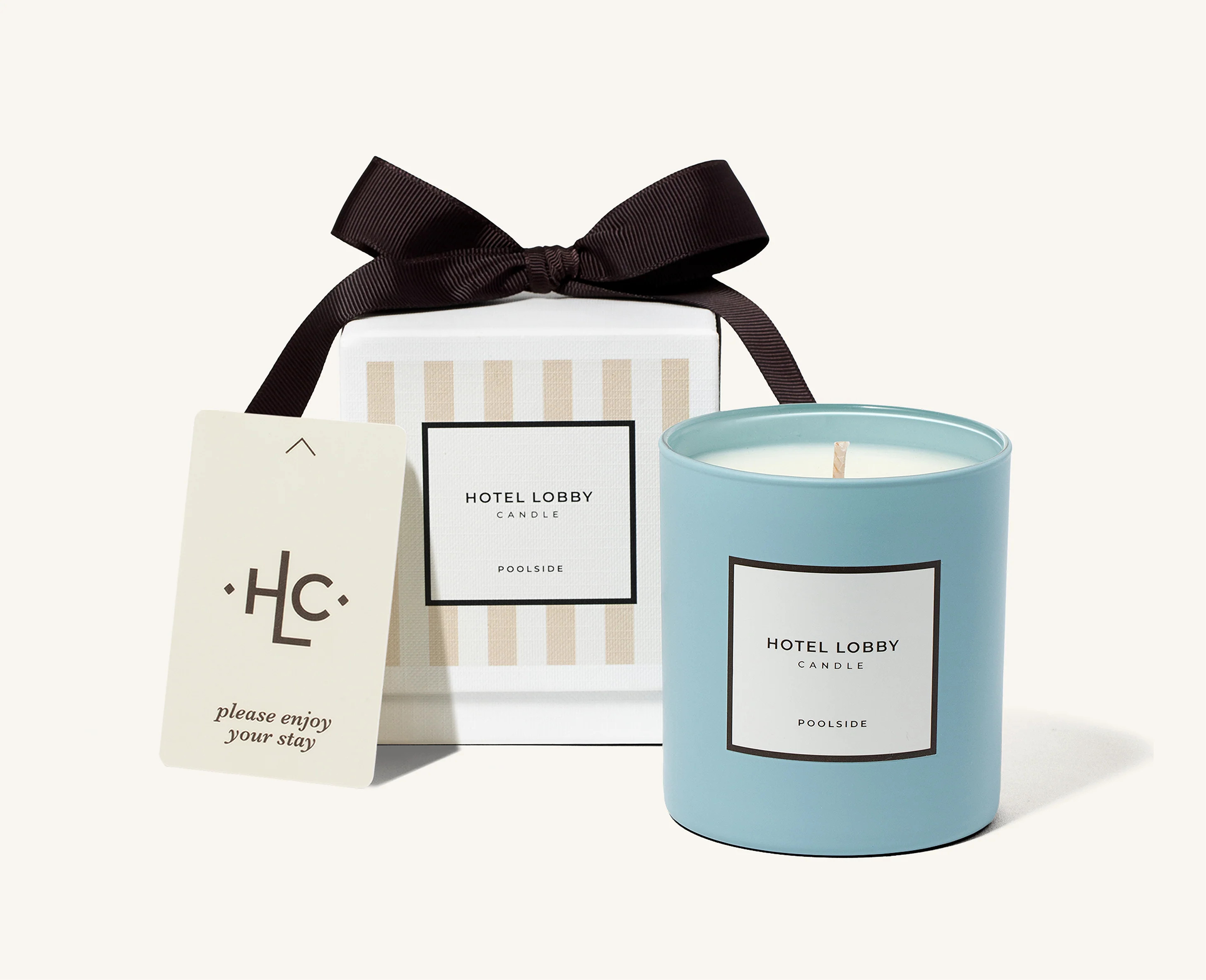 Poolside Candle | Hotel Lobby Candle
