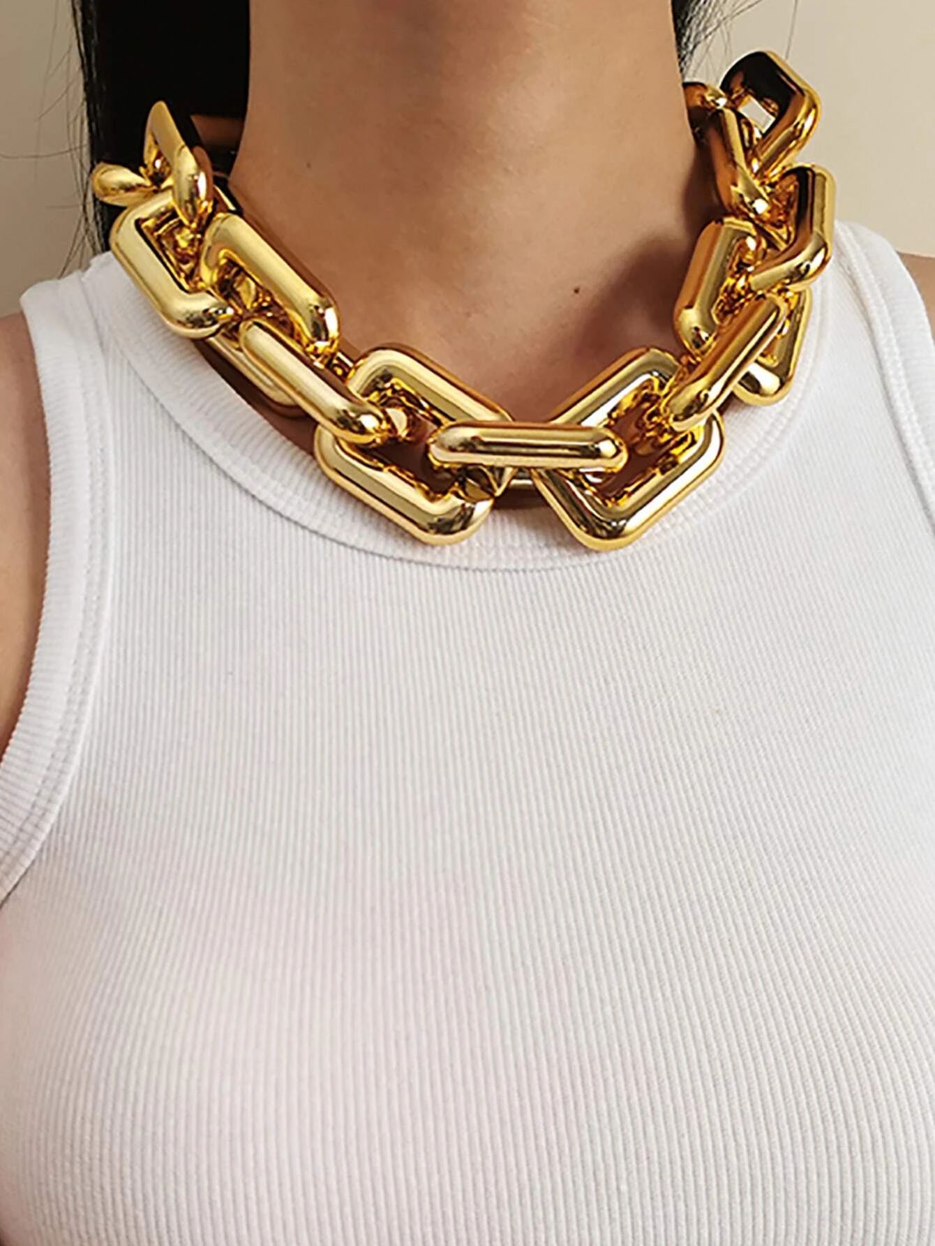 Geo Chain Necklace | SHEIN