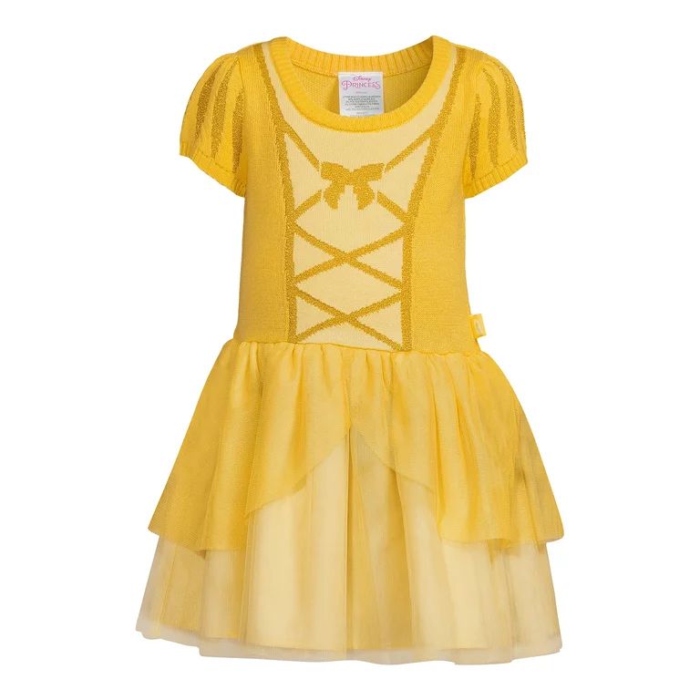 Disney Toddler Girls Beauty and The Beast Cosplay Dress, Sizes 12M-5T | Walmart (US)