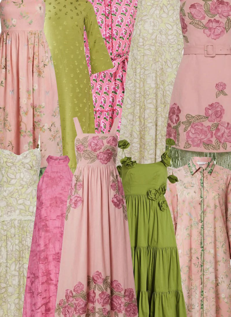 Iconic summer dresses // pink and green dresses // romantic and floral dresses

#LTKootd #LTKSeasonal #LTKOver40