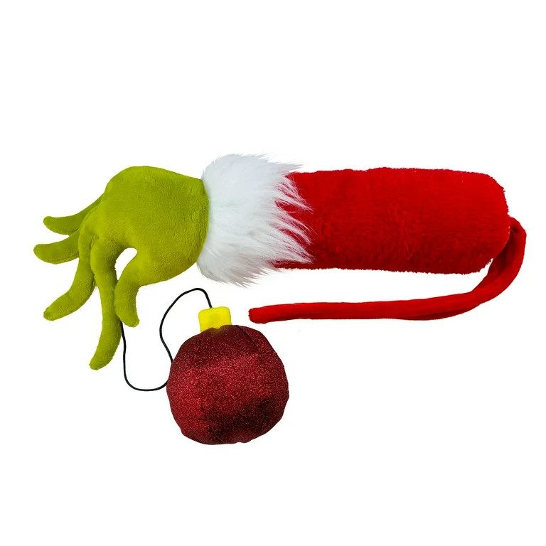 Dr. Seuss The Grinch Hand Holding Ornament Christmas Tree Decoration, Green | Walmart (US)