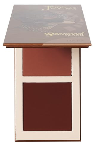 Juvia's Place Bronzed Duo Bronzer Dark - Soft Matte Bronzer, Contour Powder, Bronzer Pressed Powder, Long-Wearing & Buildable Bronzing Powder - Suitable for Dark to Deep Tan Skin Tone | Amazon (US)