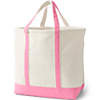 Extra Large Natural Open Top Canvas Tote Bag | Lands' End (US)