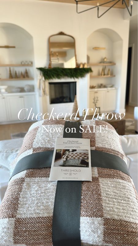 The perfect checkered throw for home now on sale! Makes for a perfect gift 🎁 

#LTKSeasonal #LTKGiftGuide #LTKhome