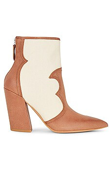 Dolce Vita Noraya Bootie in Brown from Revolve.com | Revolve Clothing (Global)