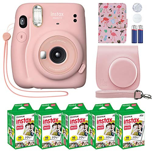 Fujifilm Instax Mini 11 Instant Camera + MiniMate Accessory Bundle & Compatible Custom Case + Fuj... | Amazon (US)