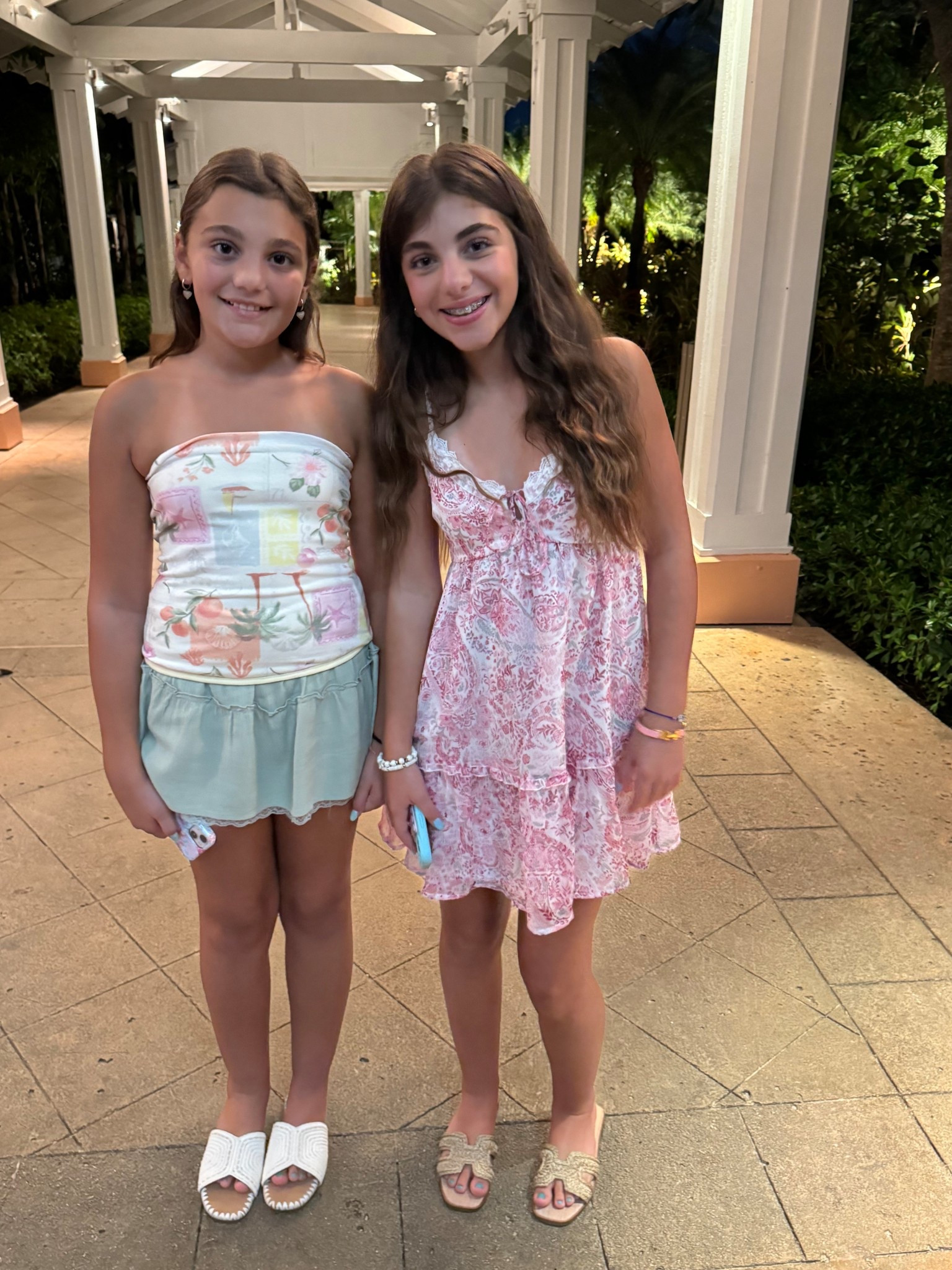 Both girls are wearing xs in their outfits and size 7 in their shoes 

#LTKFamily #LTKKids #LTKTravel