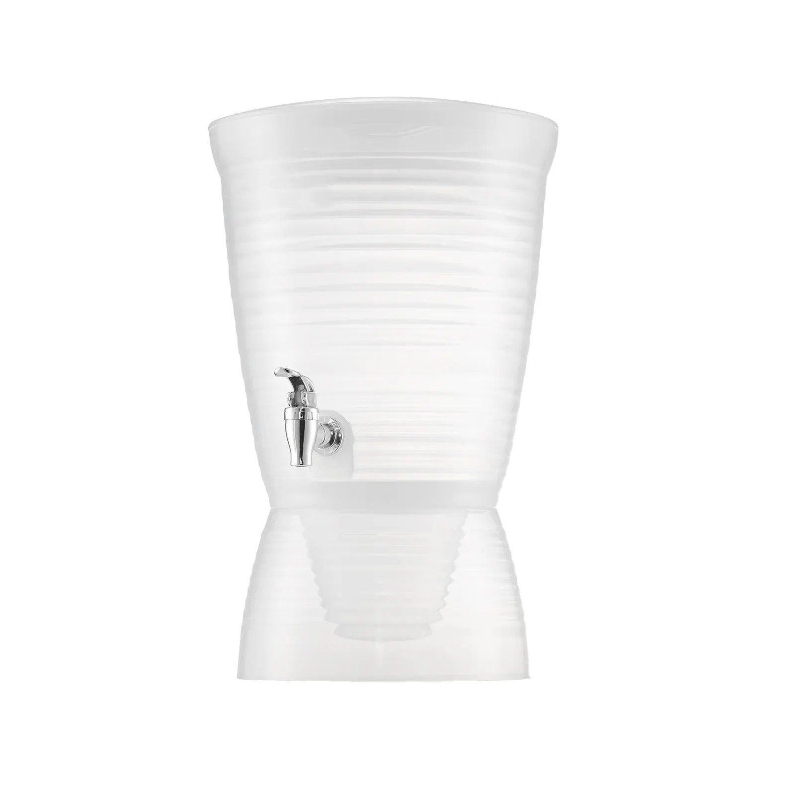 VEVOR Beverage Dispenser 2.64 Gallon Drink Dispenser for Parties Plastic Juice Dispensers with Spigot Ice Chamber Iced Tea Lemonade Juice Water | Lowe's