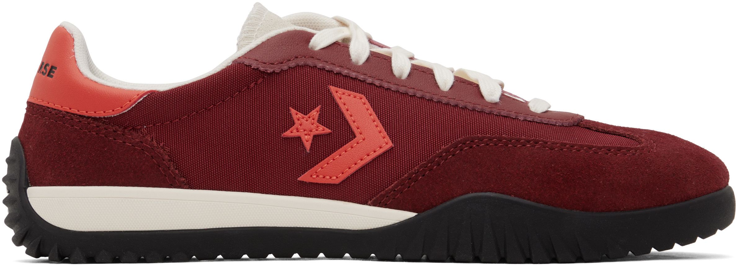 Converse Red Run Star Trainer Retro Sport Sneakers | SSENSE
