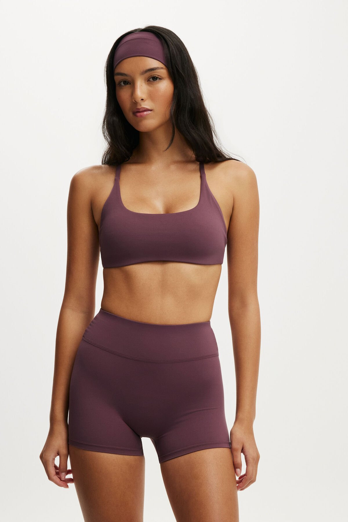 Ultra Luxe Strappy Cross Back Crop | Cotton On (ANZ)