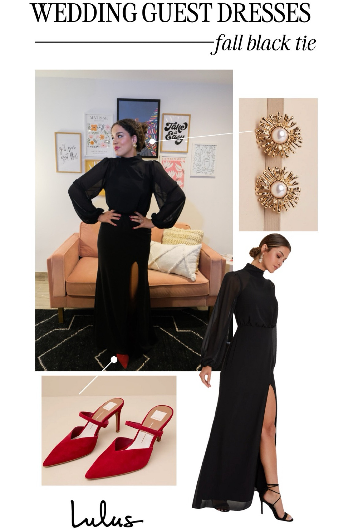 Black tie perfection 🥰 Stepping into the season's most elegant weddings with this gorgeous look from Lulus!

#fallweddingguest #blacktiewedding #lulusdress #autumnwedding #weddinggueststyle #fallfashion #elegantweddingattire #blacktiegown #fallweddingglam

#LTKWedding