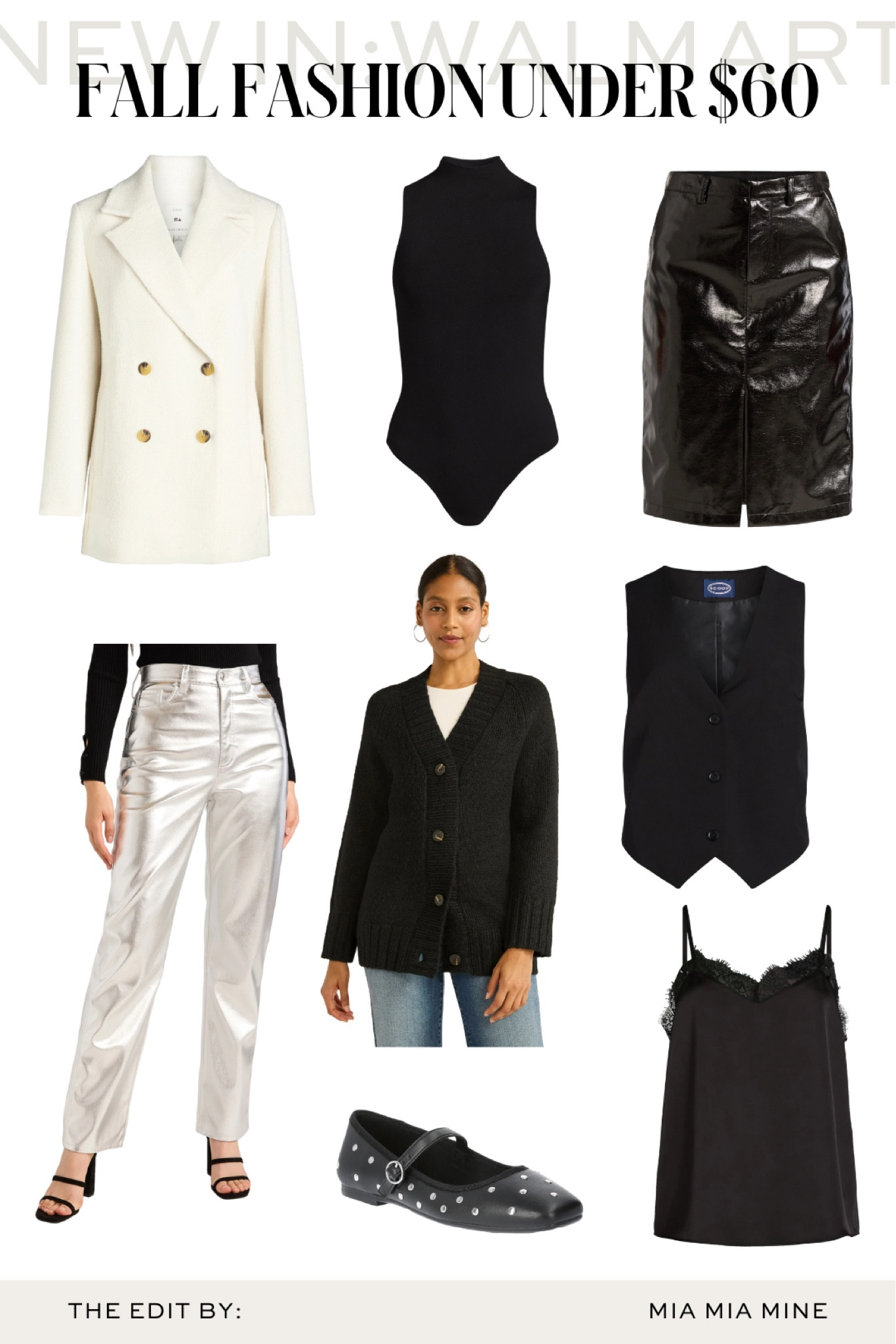 Walmart new fall arrivals @walmartfashion #walmartpartner #walmartfashion
Affordable fall outfits from
Walmart
Scoop faux leather skirt
Scoop metallic pants
Free assembly boxy blazer
Scoop bodysuit and vest

#LTKFindsUnder100 #LTKSeasonal #LTKFindsUnder50