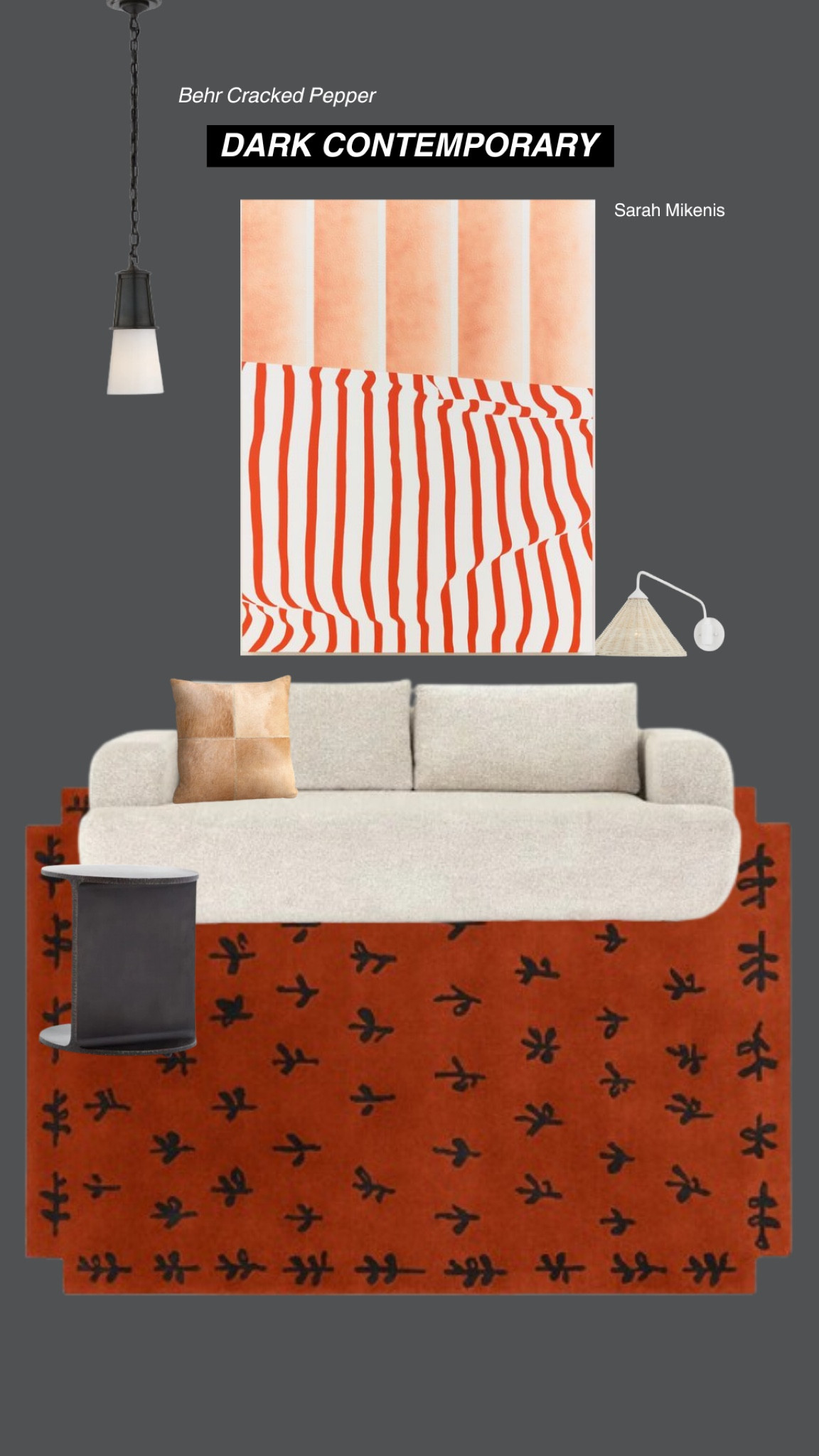 Living Room: Dark Contemporary.

#LTKHome