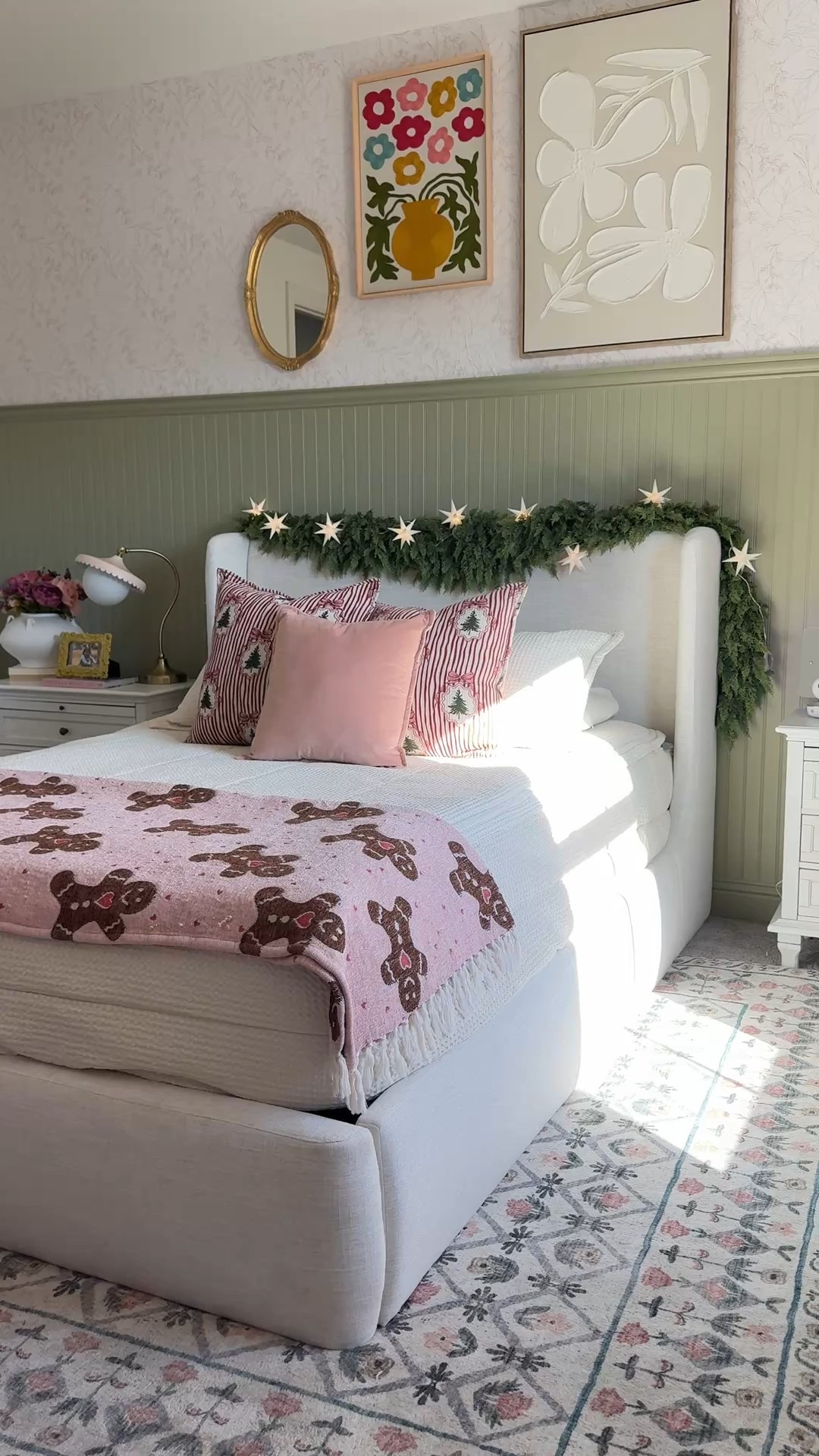 Scarlett’s room is feeling so sweet and festive ✨💗
Sharing all the Christmas bedding, pillows, garland, and decor I used — everything is linked for easy holiday room styling!

kids Christmas bedroom, holiday bedding, Christmas pillows, gingerbread blanket, festive kids room, girls bedroom decor, holiday garland, Christmas room ideas, cozy holiday home, pink Christmas decor, kids holiday decor, bedroom makeover

#LTKCyberWeek #LTKKids #LTKHoliday