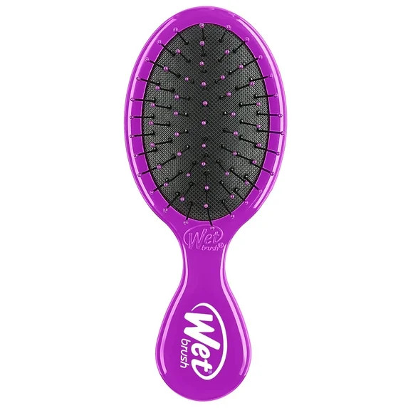 Wet Brush\u00ae Mini Detangler - Purple - On-the-Go Detangling | Walmart (US)