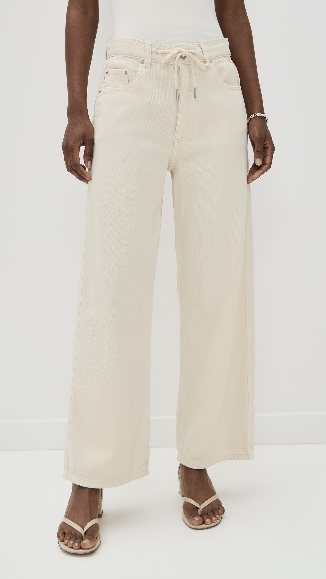 Aura Taylor Barrel Drawstring Jeans | Shopbop