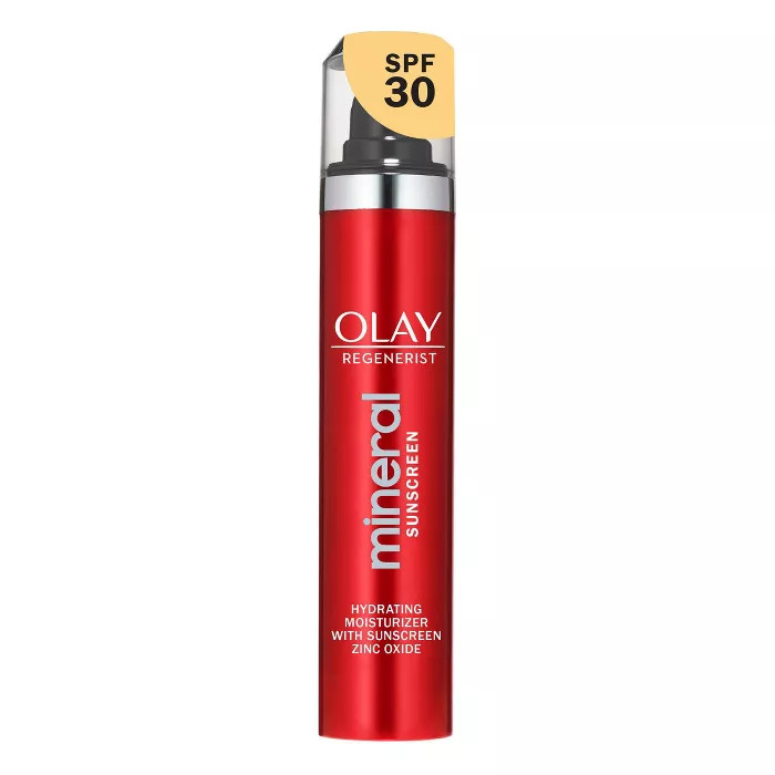 Olay Regenerist Mineral Sunscreen Hydrating Moisturizer - SPF 30 - 1.7 fl oz | Target