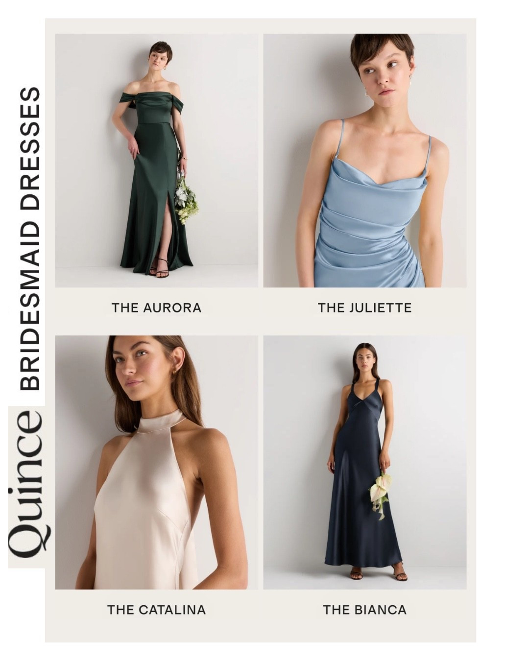 New bridesmaids dresses from Quince. These are beautiful and elegant dresses that you will actually wear again.

#LTKSeasonal #LTKWedding #LTKootd