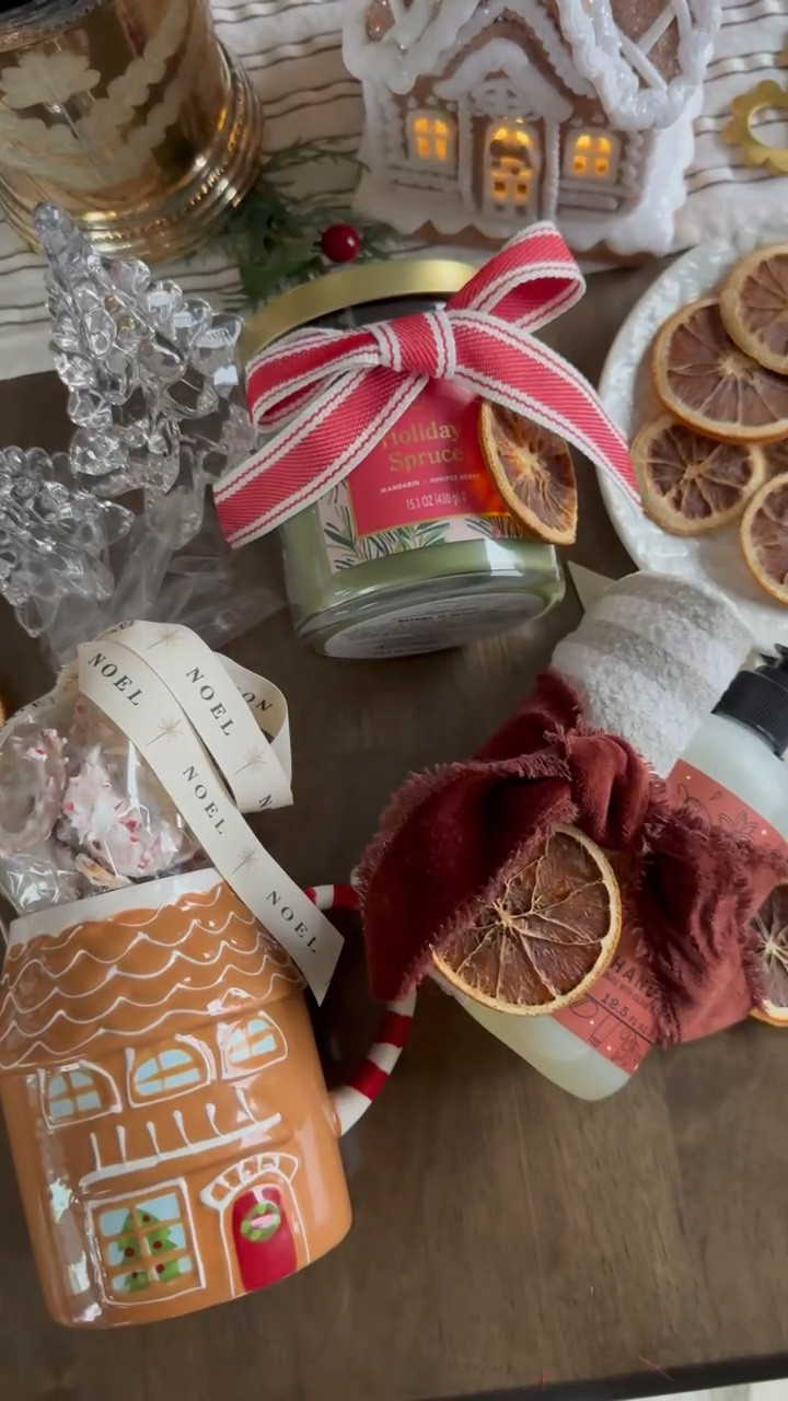 The perfect affordable little gifts for the neighbors! A candle, mug, or hand soap and towel—all of these finds are under $10 and just a sweet little gift to give! 

#LTKGiftGuide #LTKHoliday