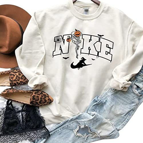 Amazon Fashion, vintage halloween shirts for women, halloween sweatshirt For Adult,  | Amazon (US)