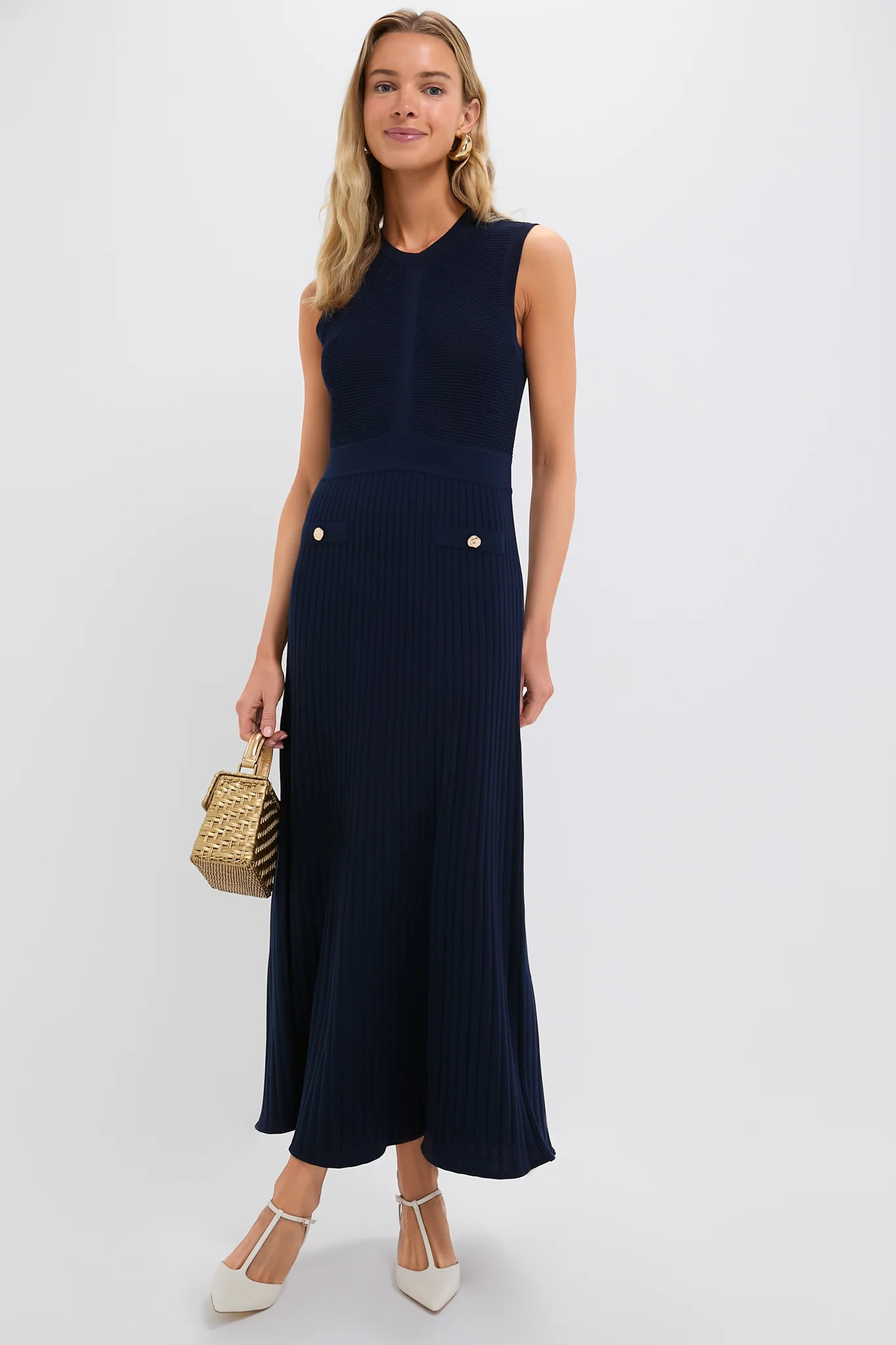 Navy Knit Ruby Dress | Tuckernuck (US)