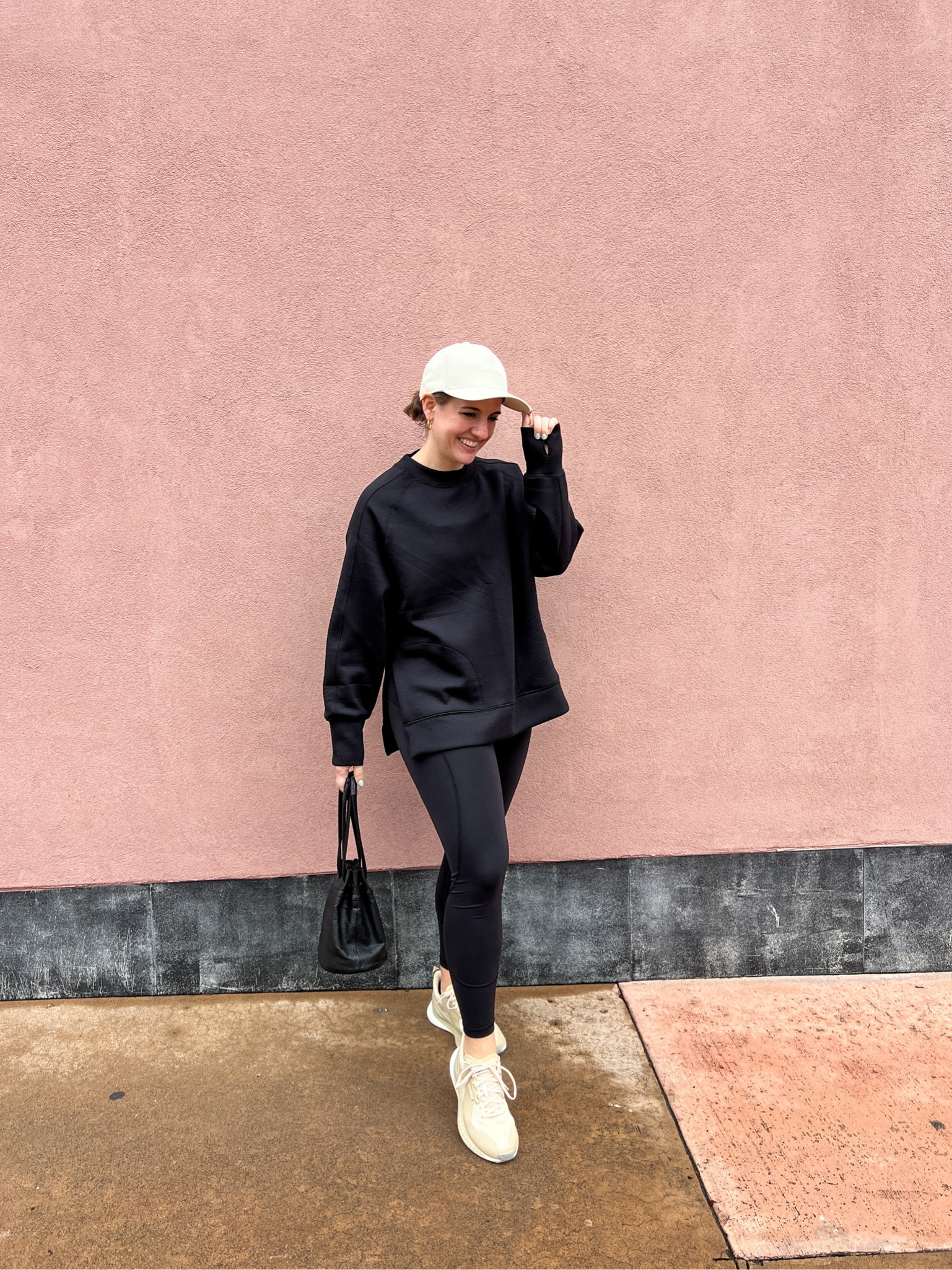 Casual look for running errands today!

Hat: OS
Sweatshirt: S
Leggings: 8
Shoes: 7.5

#LTKfindsunder50 #LTKfindsunder100 #LTKfitness