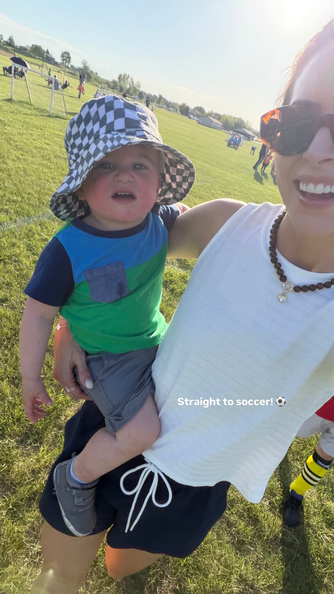 Tonight’s soccer mom outfit ⚽️ 
Tank: sized down 1 (XS)
Track shorts: true to size (S)

#LTKootd #LTKSeasonal #LTKmomlife
