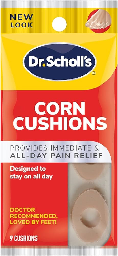 Dr. Scholl's CORN CUSHIONS, 9 ct // Immediate & All-Day Pain Relief - Designed to Stay on All Day | Amazon (US)