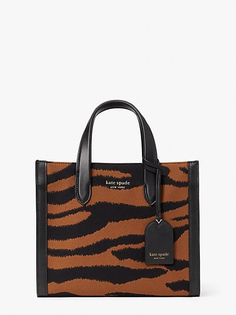 manhattan tiger jacquard small tote | Kate Spade (US)