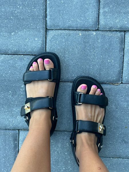The only sandals I’ll be wearing this summer! 🖤

#LTKStyleTip #LTKShoeCrush