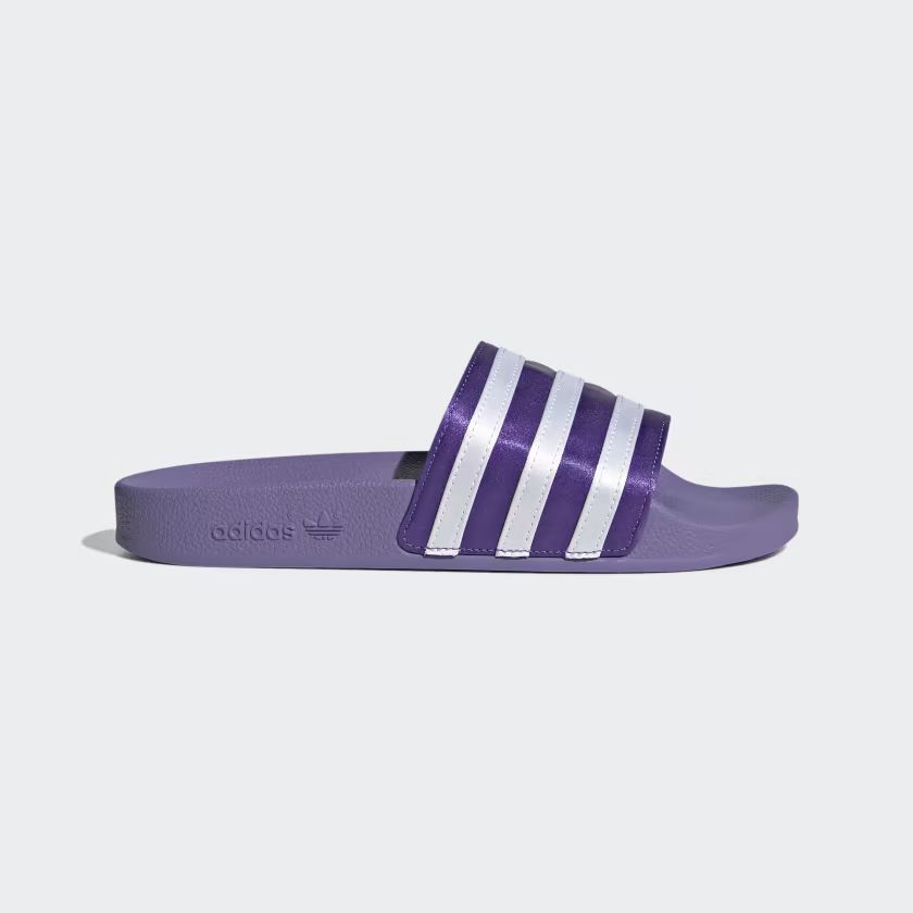 adidas Adilette Slides - Purple | women swim | adidas US | adidas (US)